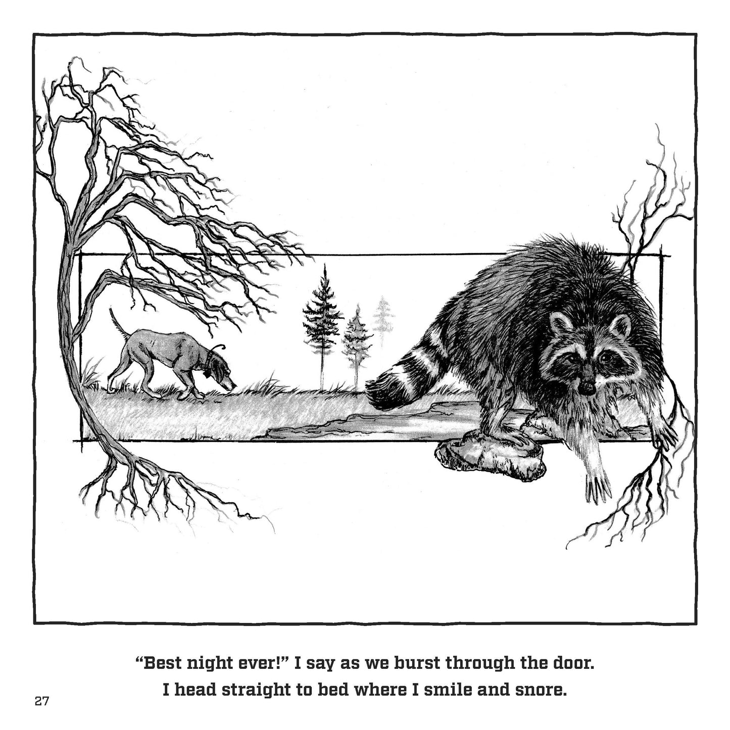 On The Trail: A Coonhunting Tale