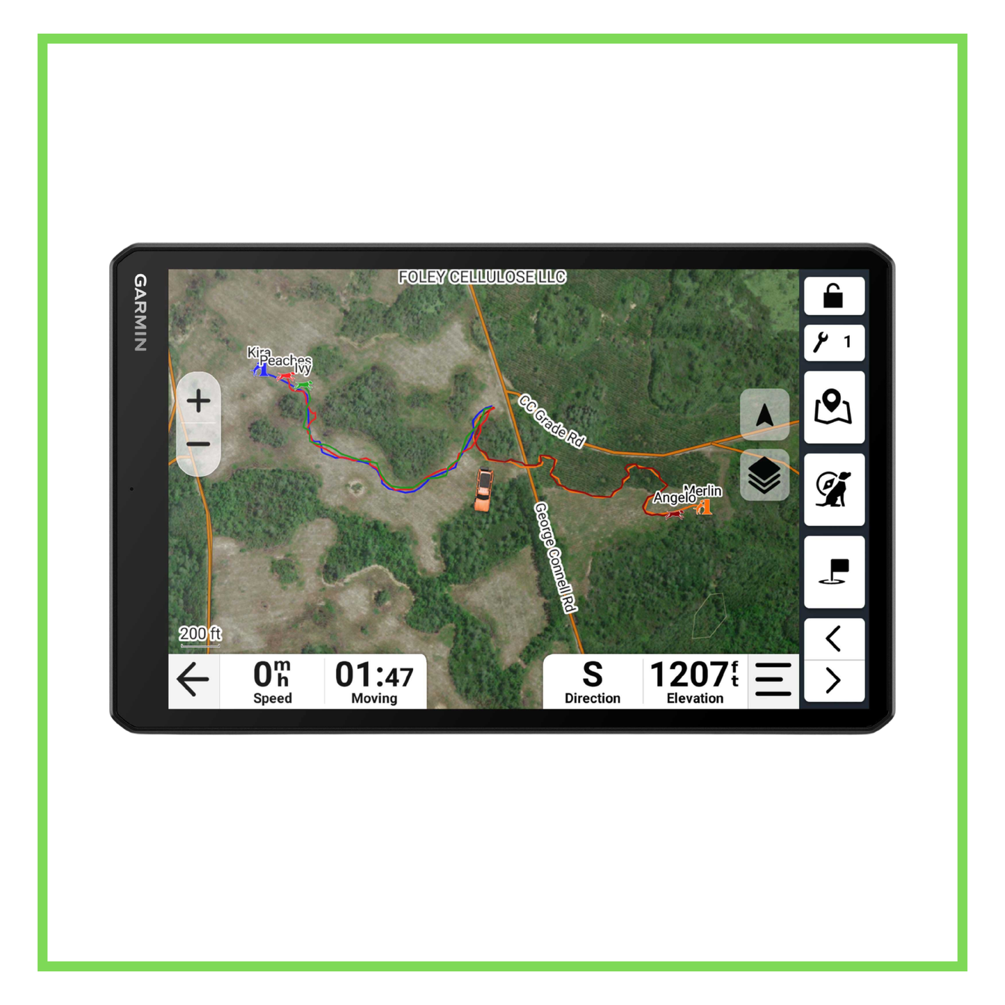Alpha XL Dog Tracking GPS Navigator