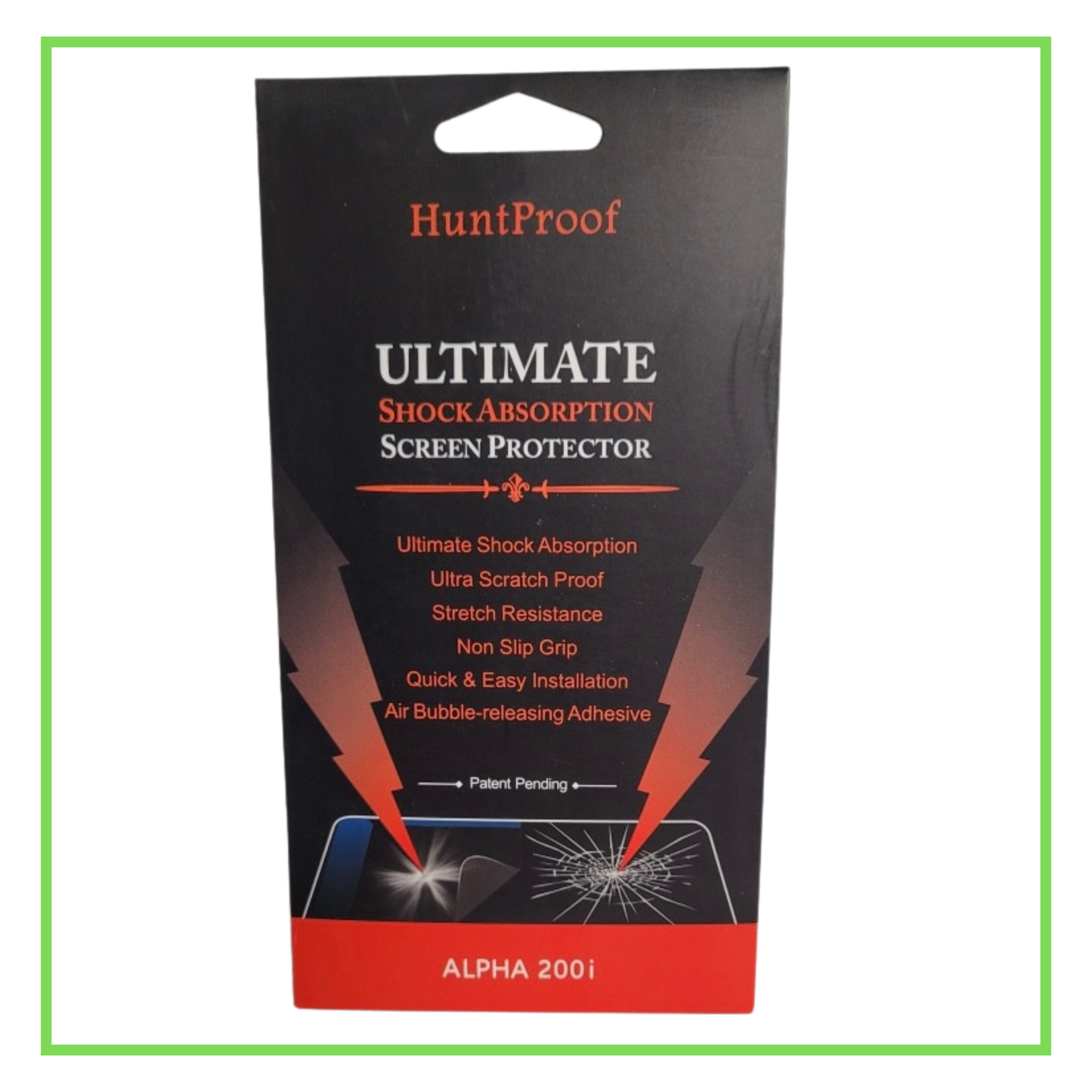 HuntProof Screen Protector – Alpha 200 / 200i / 200+ / 300